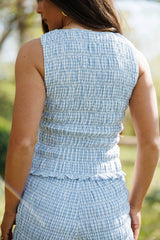 Blue Sky Summer Top