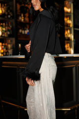 Ruffle Some Feathers Jacket