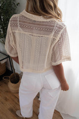 Sandshell Crochet Top