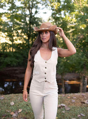 Dawns At Dusk Corduroy Vest
