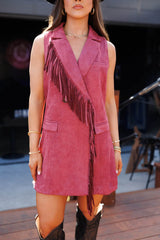 Desert Cowgirl Suede Vest