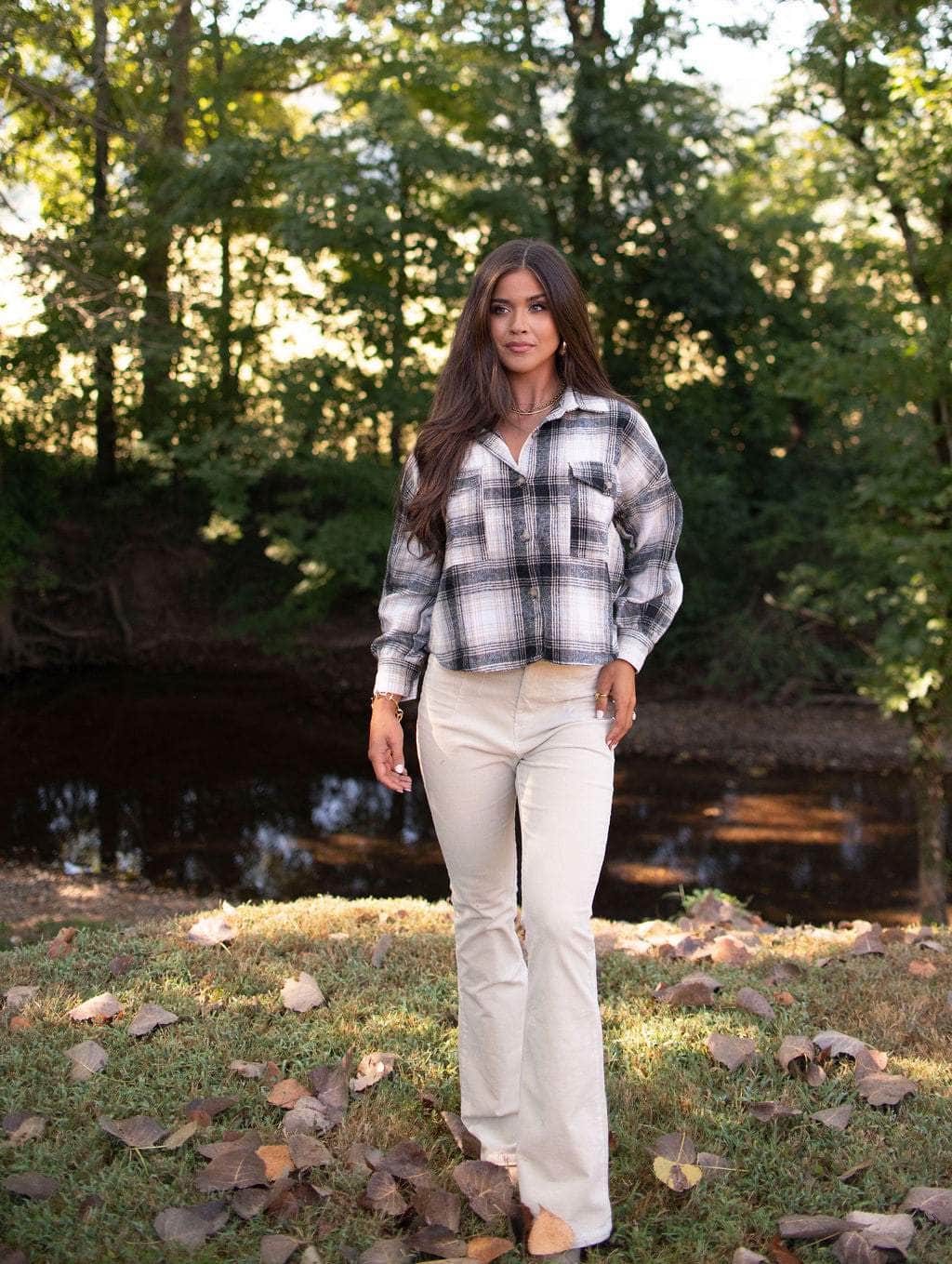 Fringe Lane Plaid Shacket
