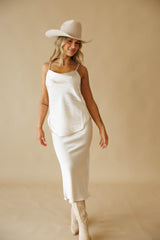 Sleek Satin Tank