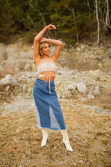 Spears Denim Skirt