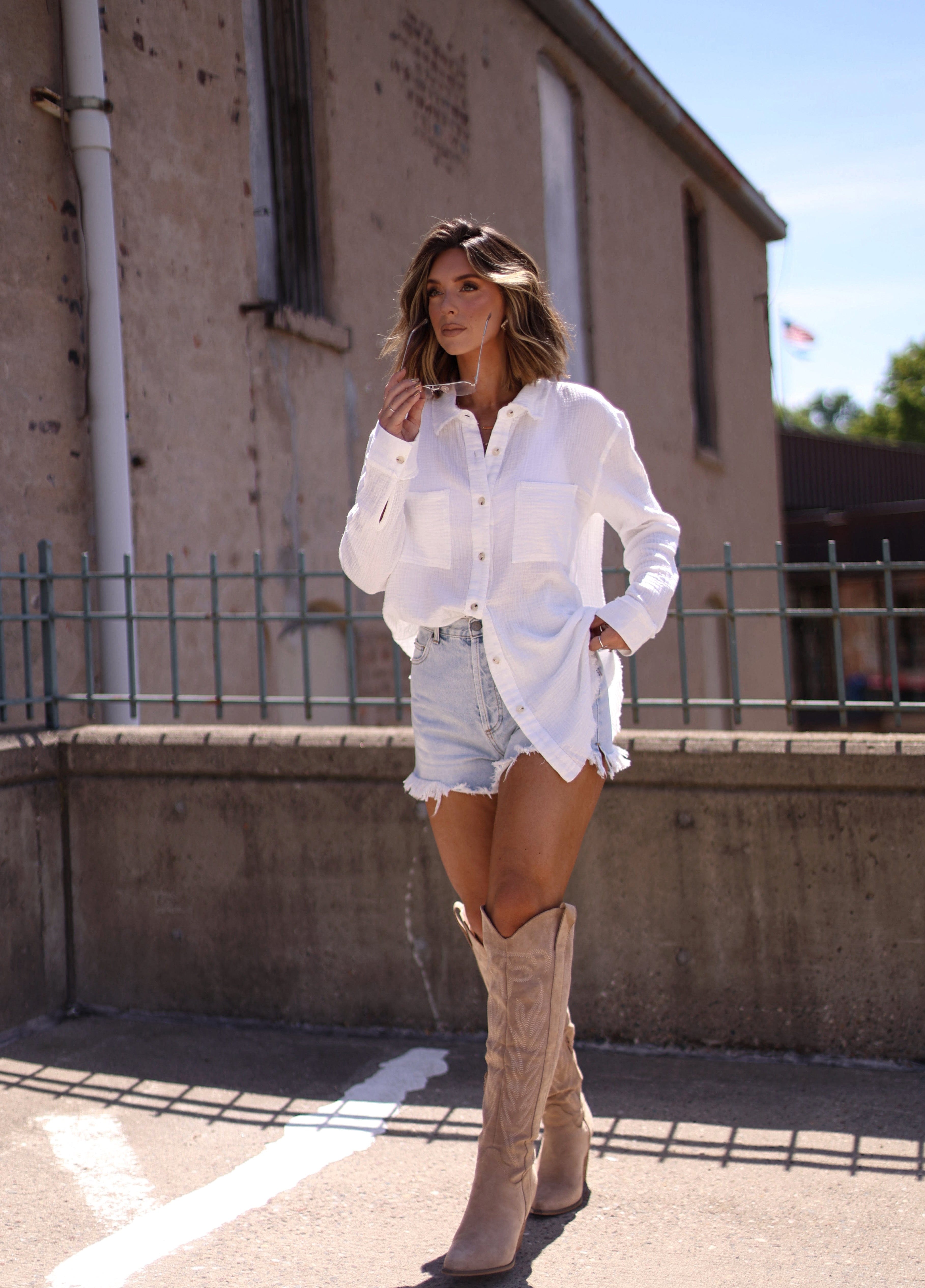 Sunlight Button Up
