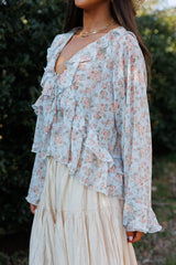 Sweet Grace Ruffle Top