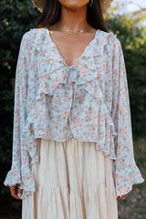 Sweet Grace Ruffle Top