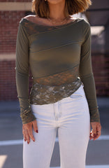 Tell All Lace Top