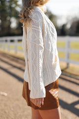 The Fireside Cable Cardigan