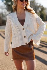 The Fireside Cable Cardigan