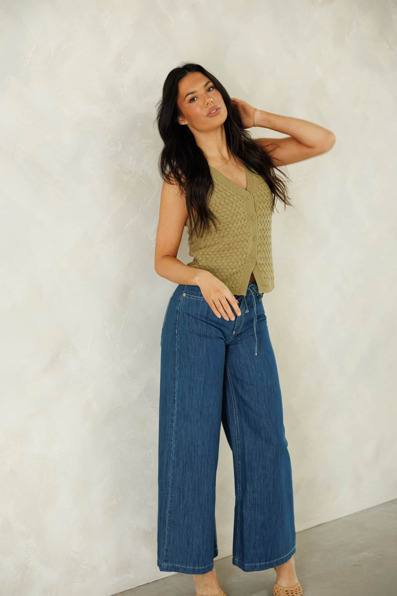 The Sofia Wide Leg Denim