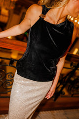 Velvet Nightcap Top