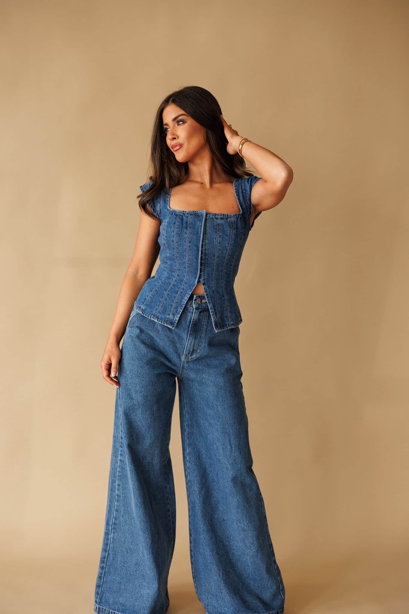 Pre-Order! The Downtown Denim Top
