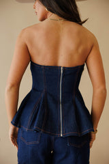Encore Nights Peplum Top