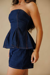 Encore Nights Peplum Top