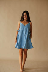 Millie Denim Mini Dress