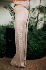 Barefoot In Bali Crochet Pants