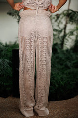 Barefoot In Bali Crochet Pants