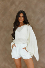Knit Pancho Top