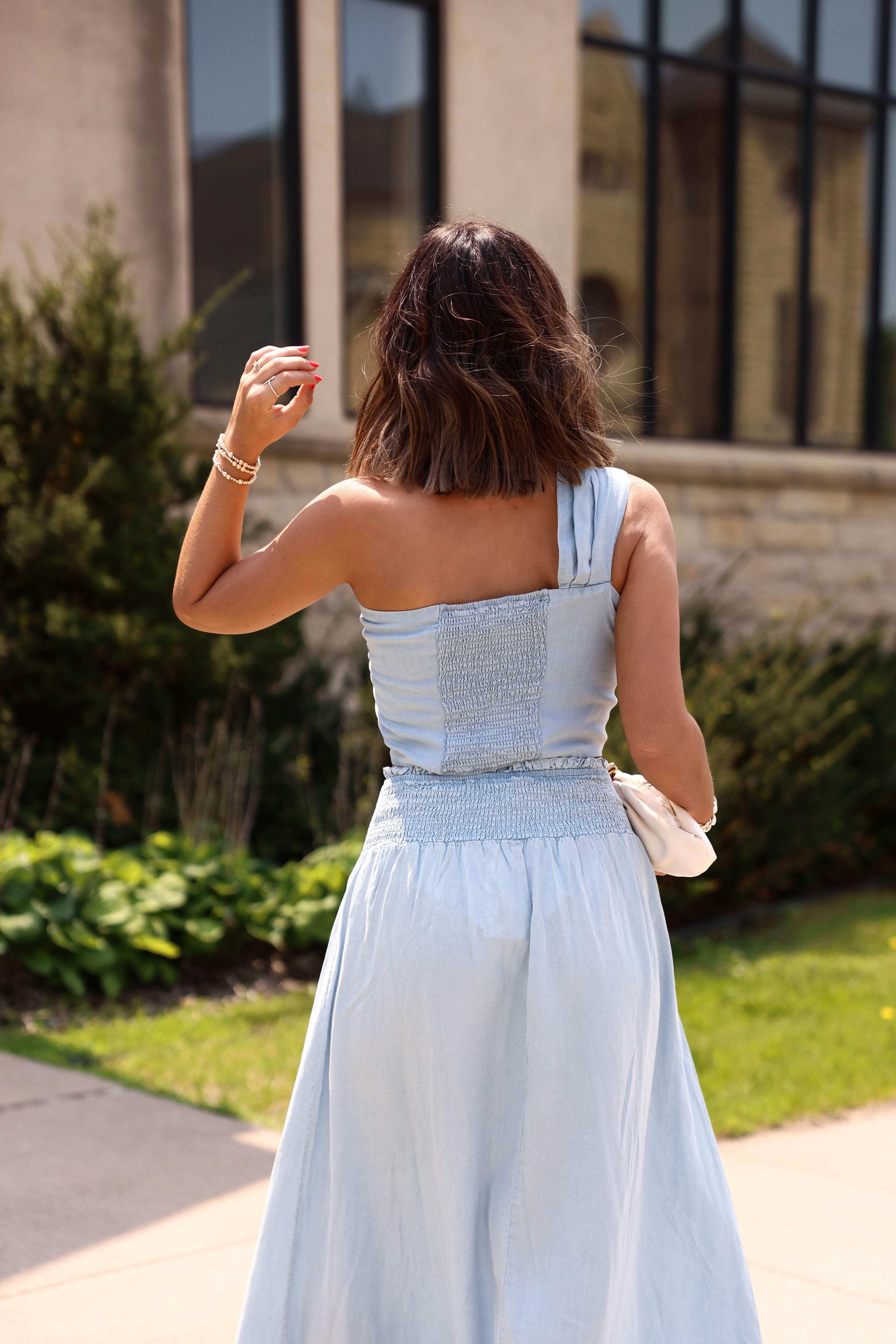 Chambray Shores Top