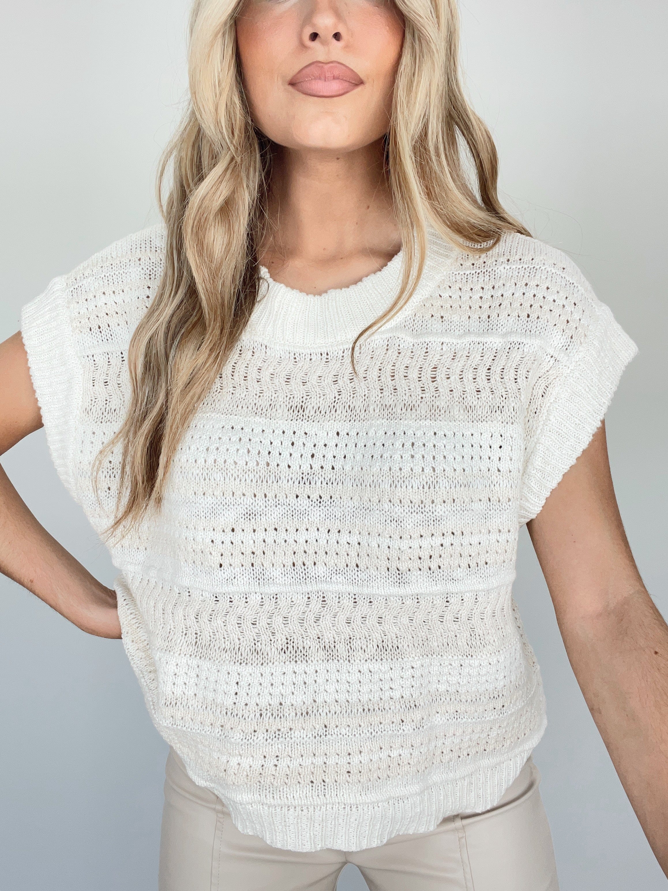 Neutrality Knit Vest