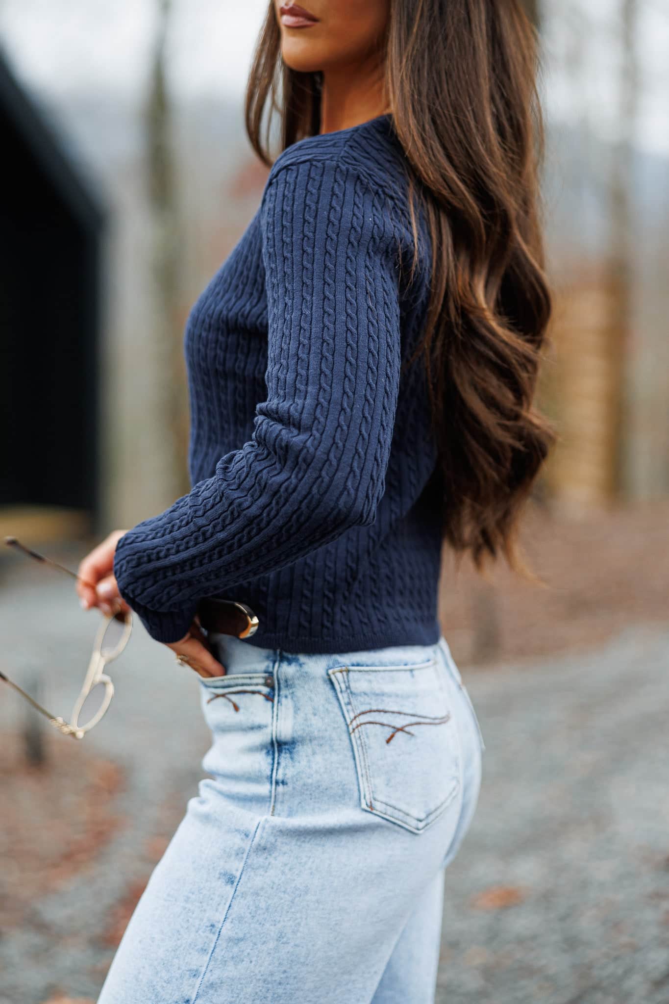 Classic Cable Knit Cardigan