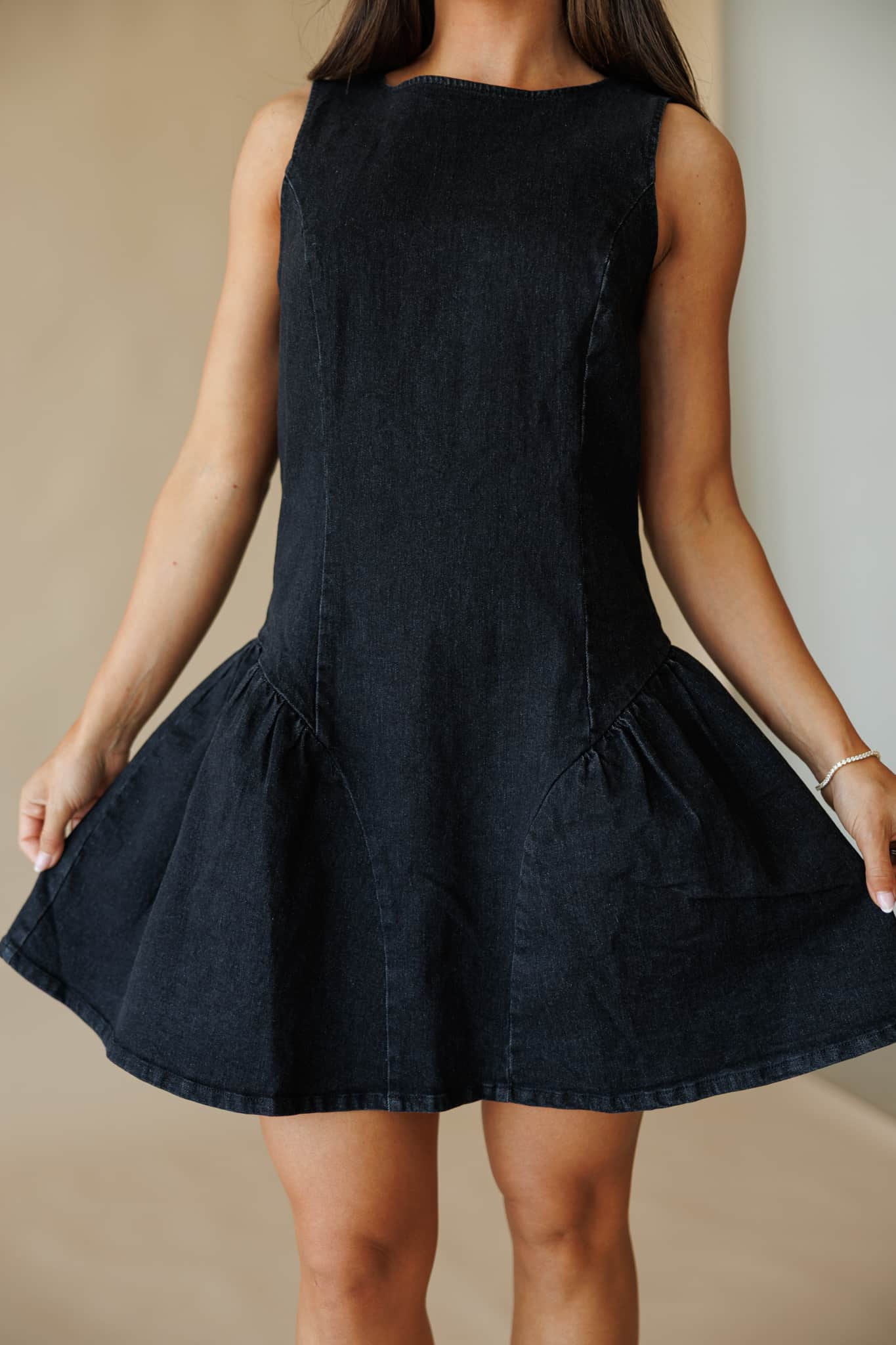 West Loop Denim Dress