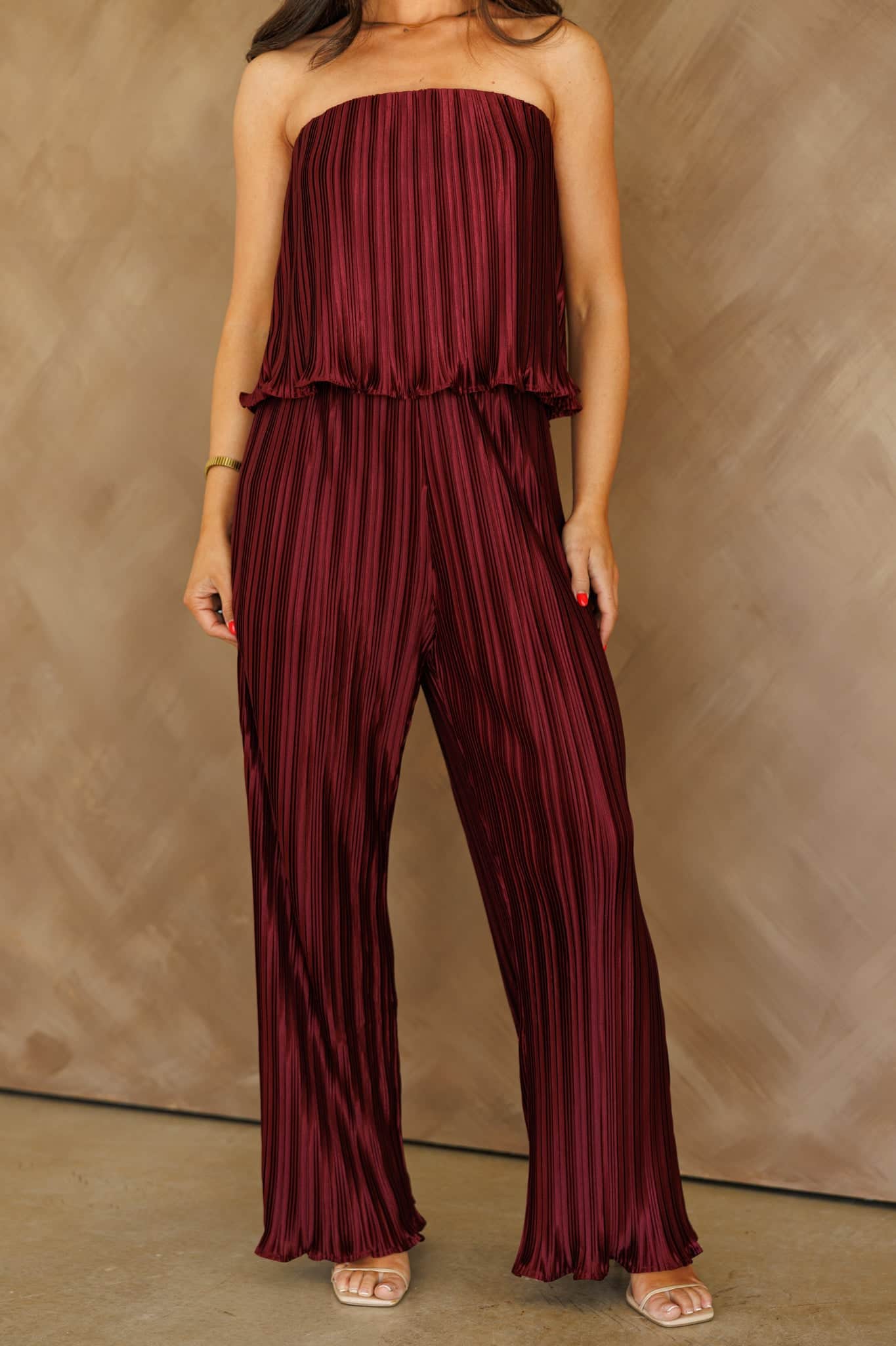 Wine Down Jumpsuit
