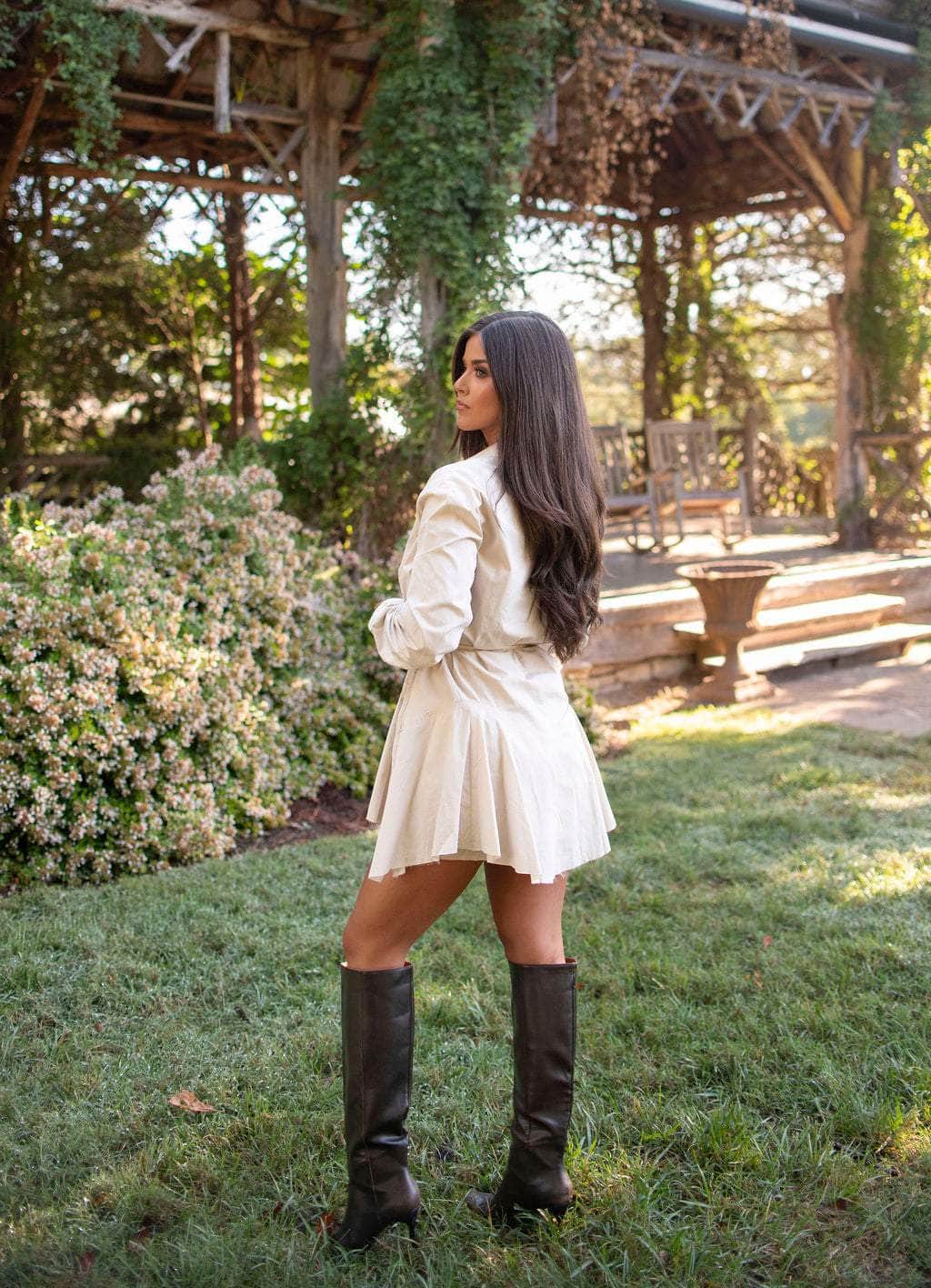 Countryside Chic Shirt Romper