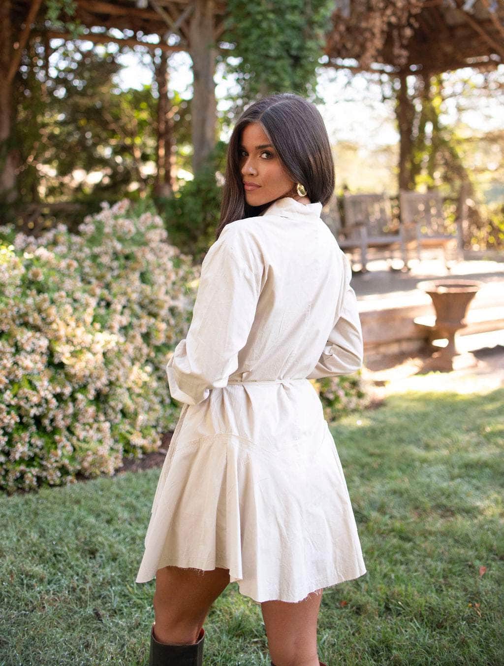 Countryside Chic Shirt Romper